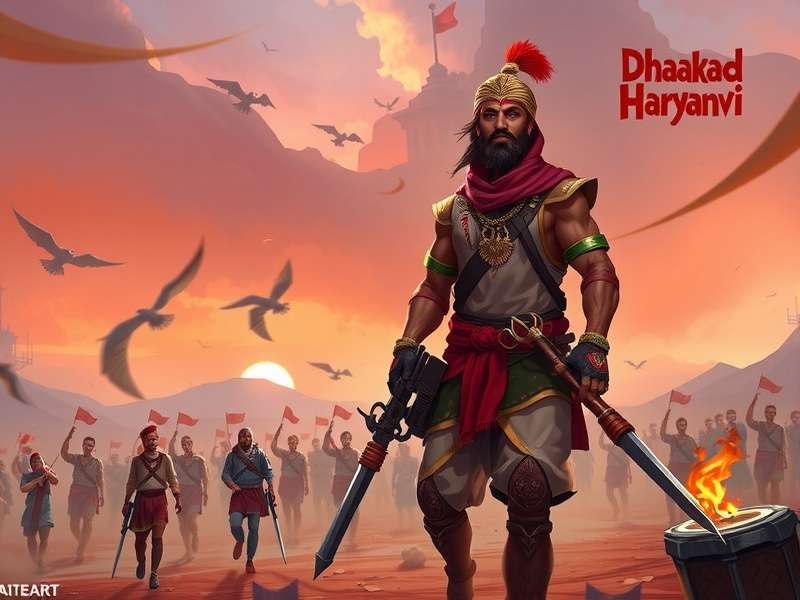 Dhaakad Haryanvi Game Cover Art
